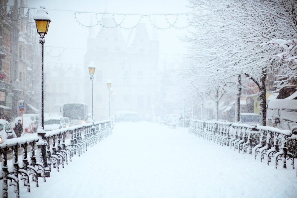 snowy weather