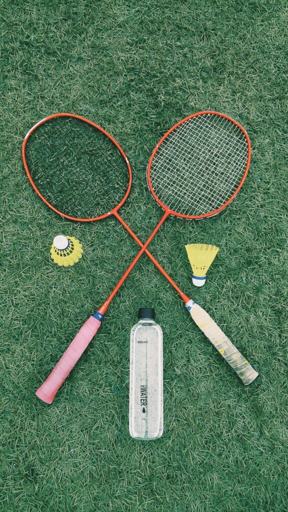 BBQ games UK badminton