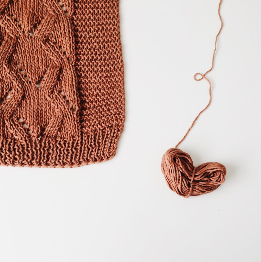 slow living hobbies - knitting