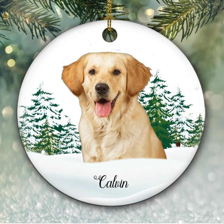 Dog custom bauble