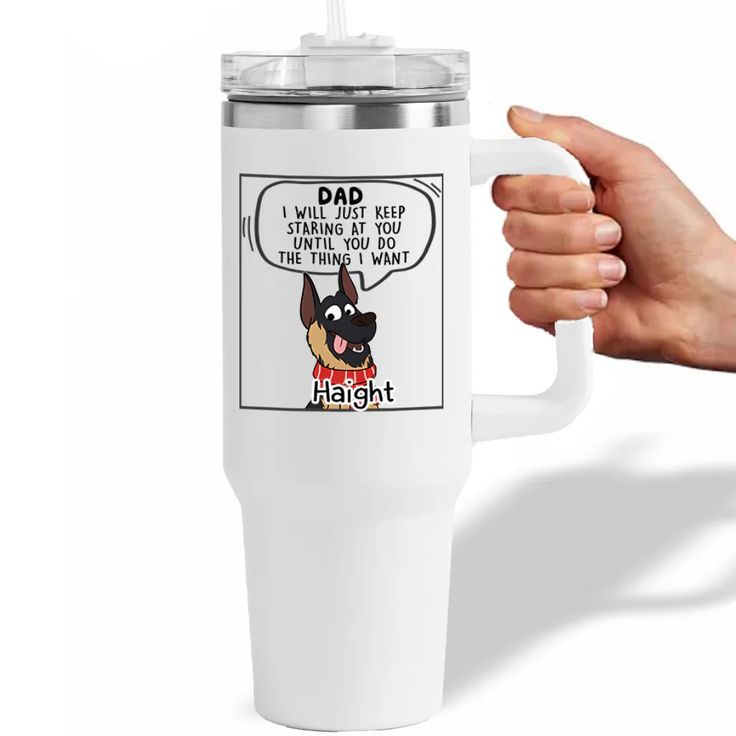 dog tumbler